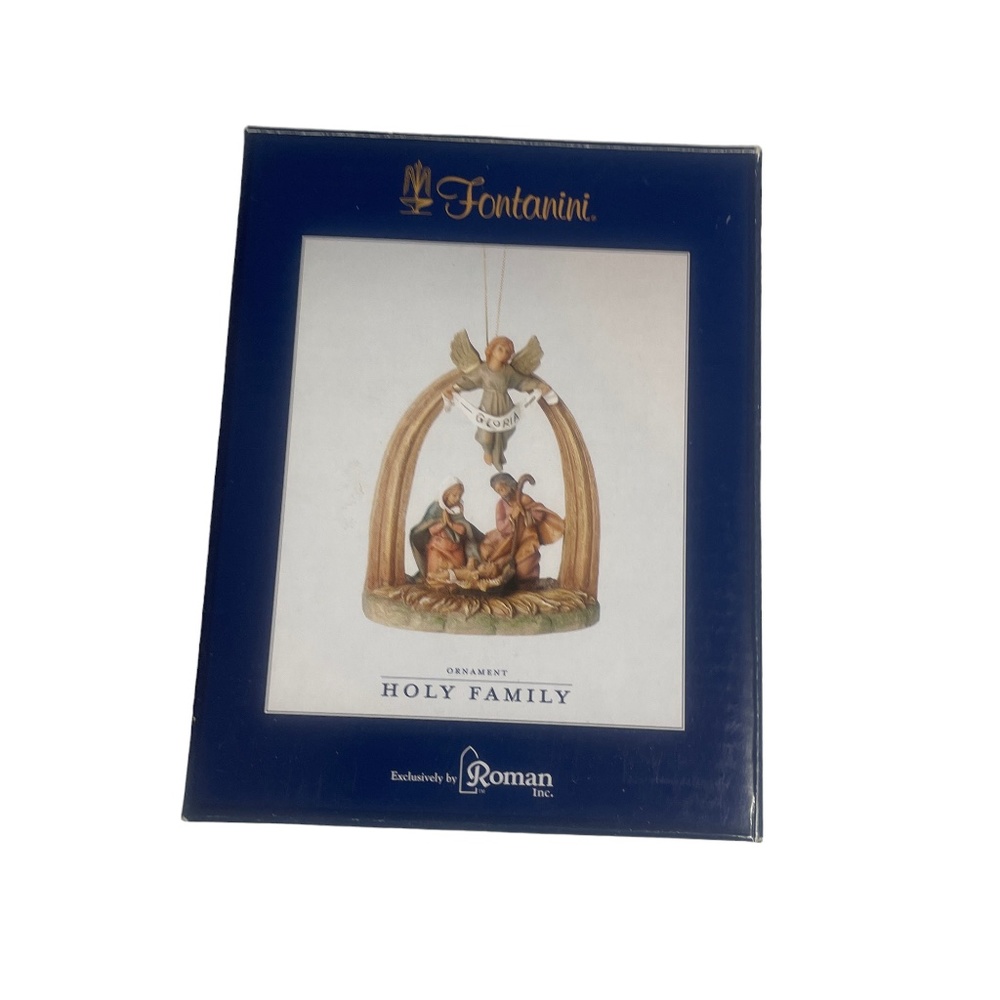 Fontanini Rare Holy Family Christmas Ornament 2012‎